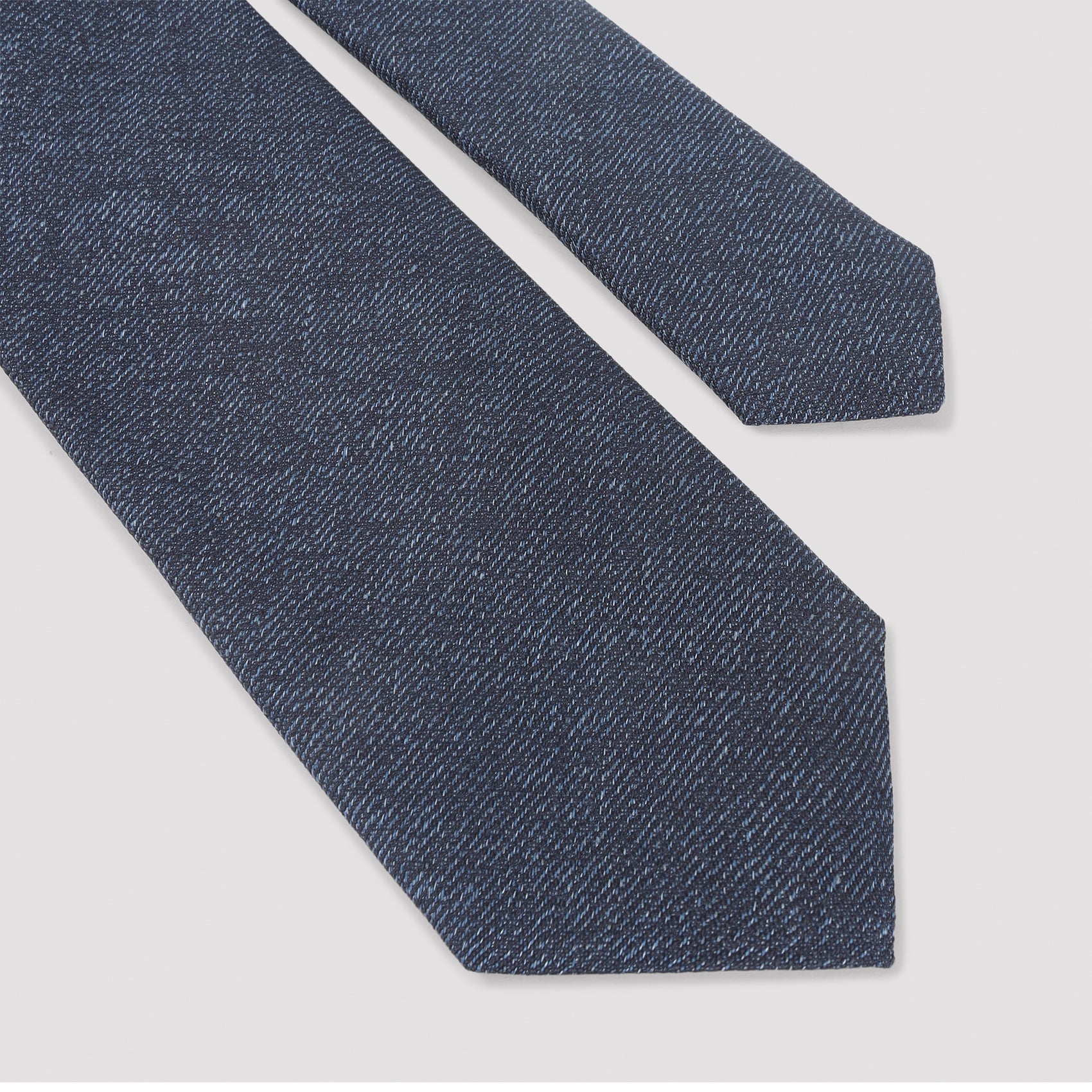 Tie Blue Silk