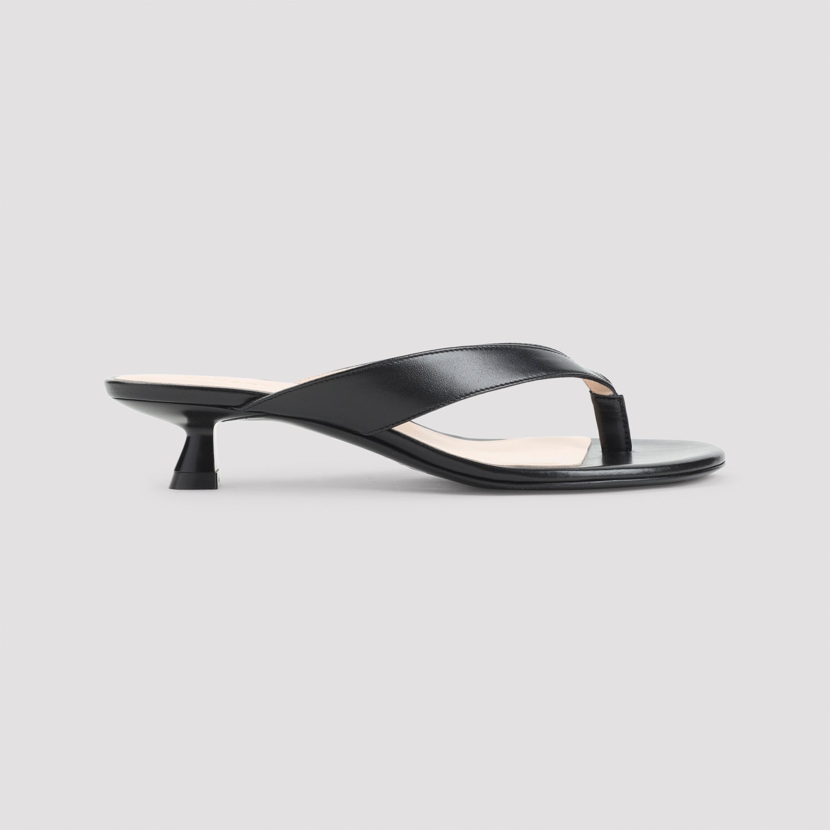 Rio Sleek 35 Sandals Black Calf Leather