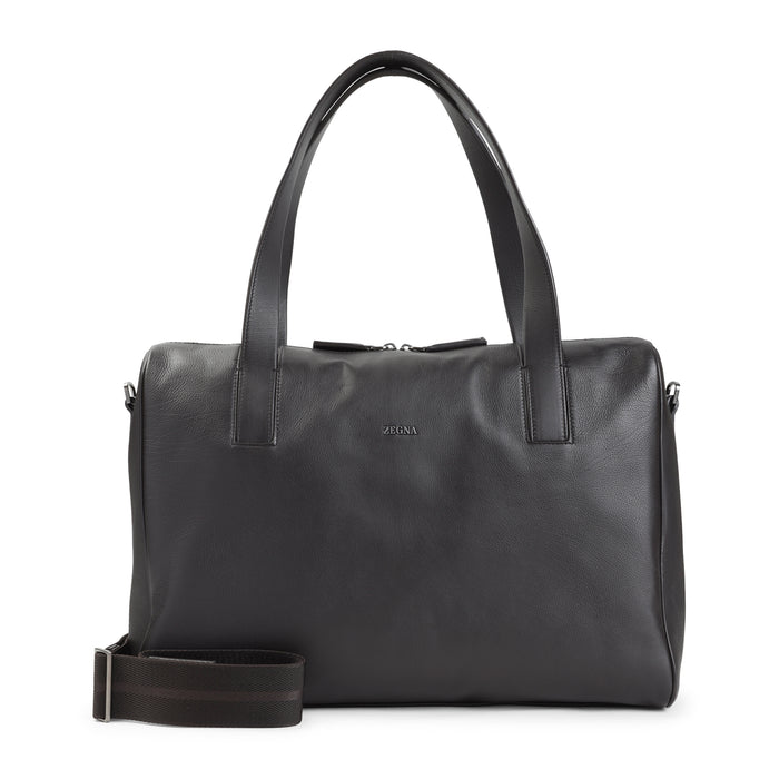 Travel Bag Brown Calf Leather