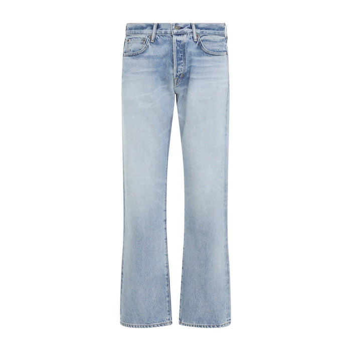 Tom Ford Straight Denim Jeans Blue Cotton