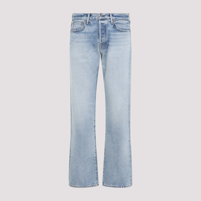 Tom Ford Straight Denim Jeans Blue Cotton