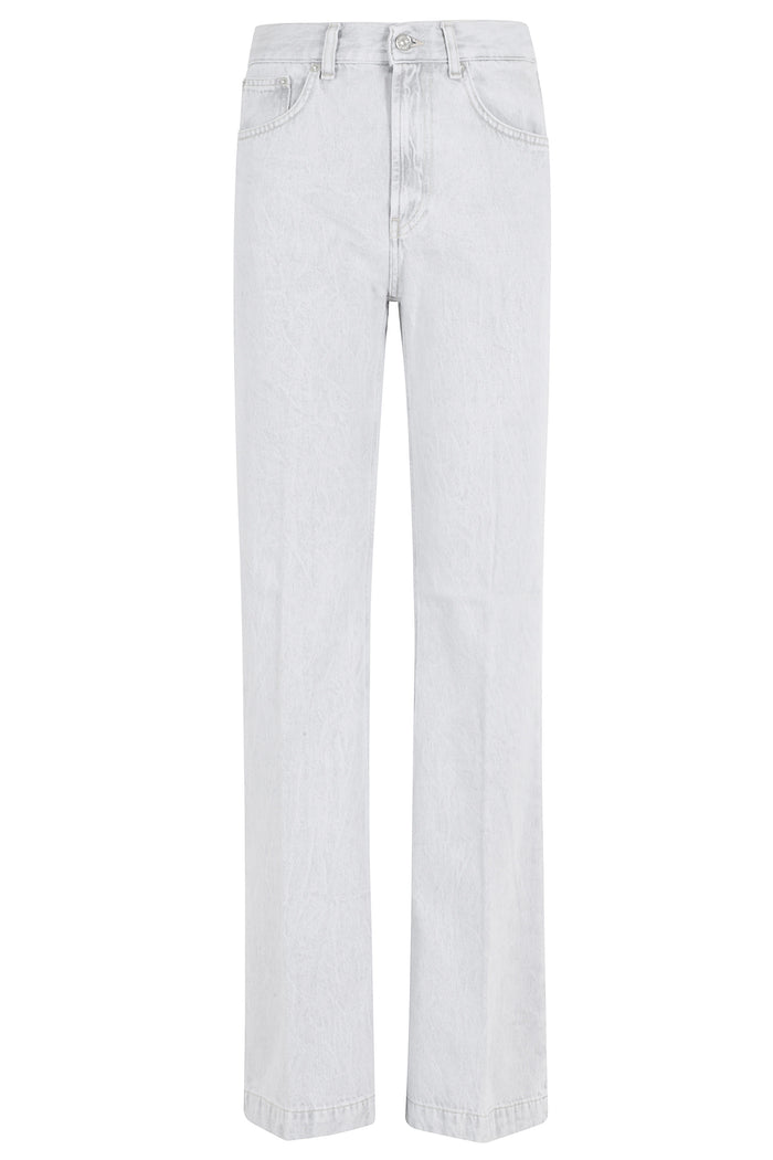 Jeans 5tasche Olivia Grey Cotone
