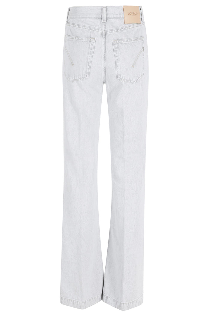 Jeans 5tasche Olivia Grey Cotone