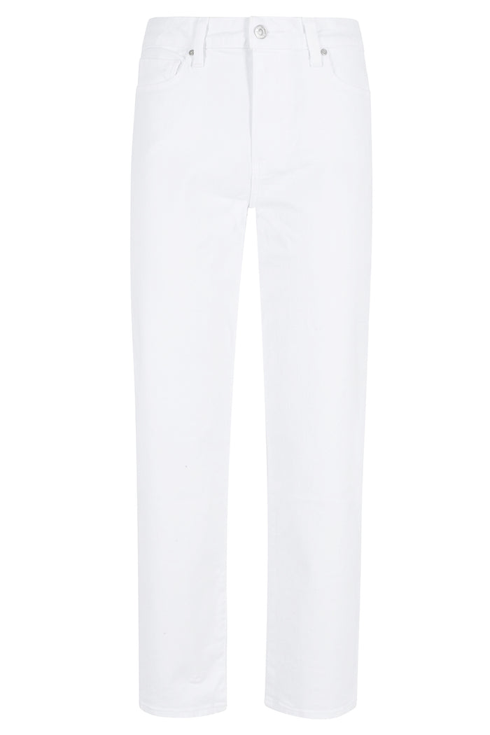 Mason Ankle White Cotone Elastane Pantaloni
