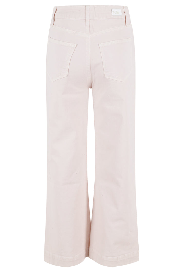 Anessa Pink & Purple Cotone Elaastane Pantaloni