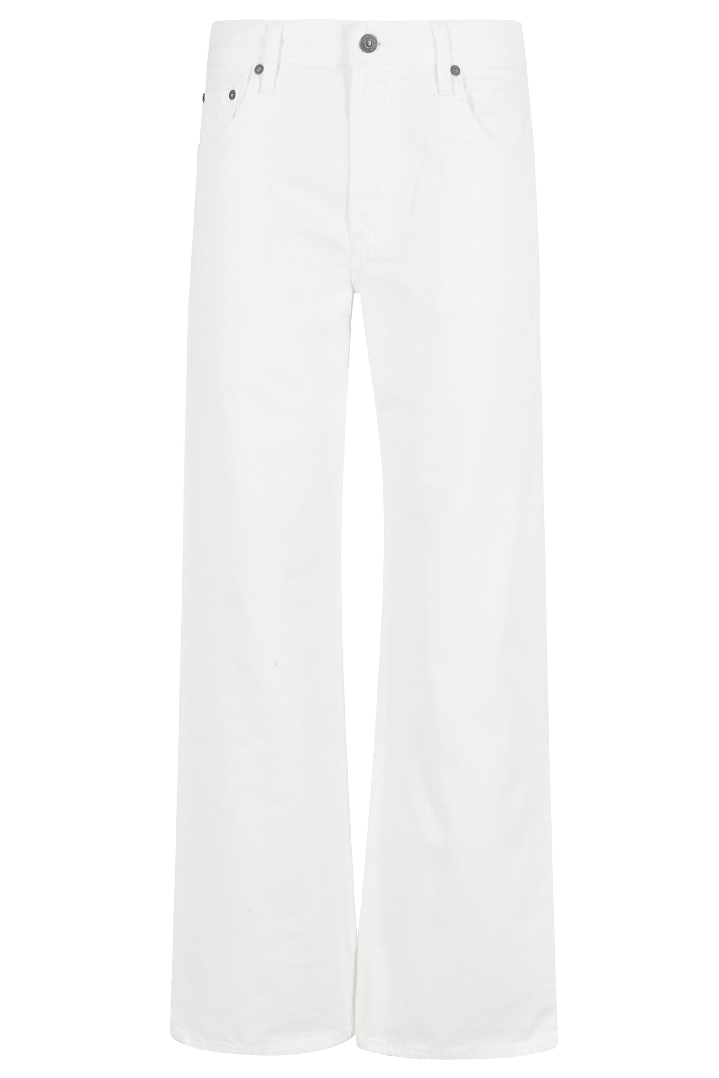 Lindsz Easy Straight White Cotone Jean