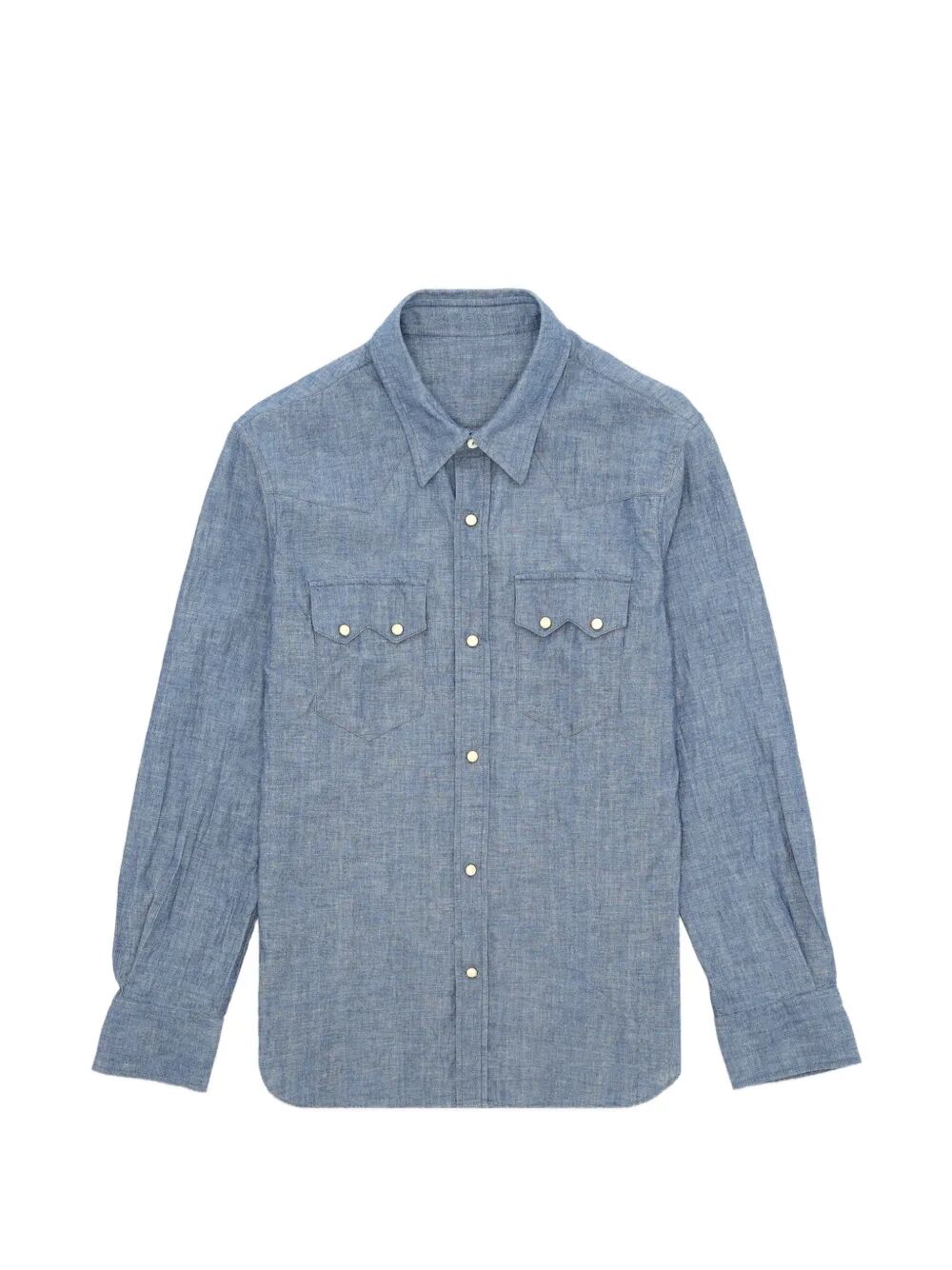 Chambray Texan Shirt Blue