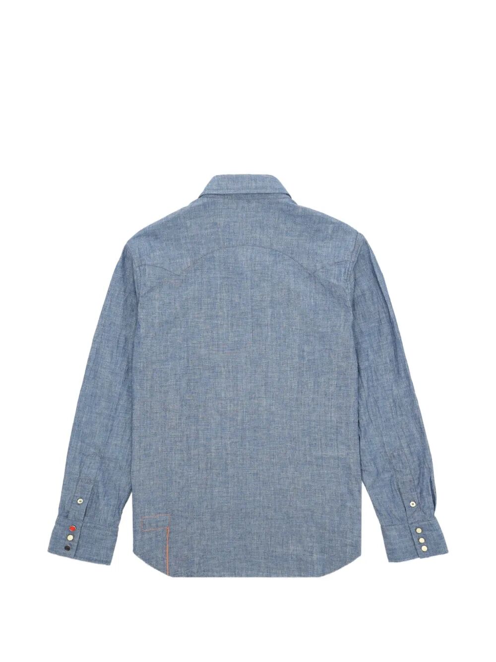 Chambray Texan Shirt Blue