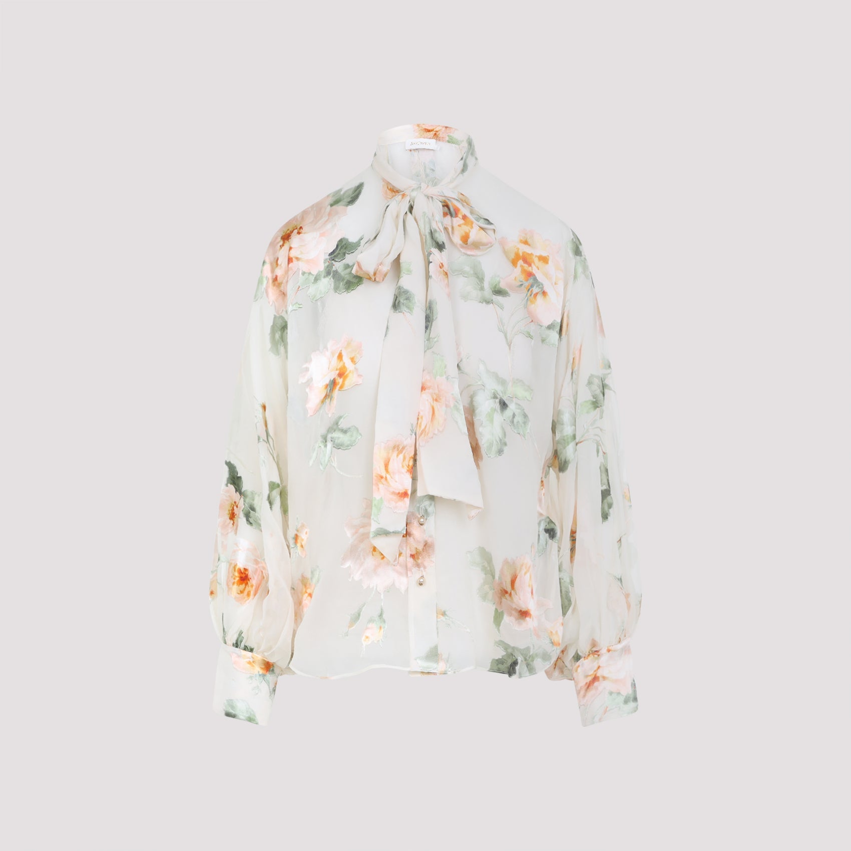 Zimmermann Carousel Burnout Blouse Viscose