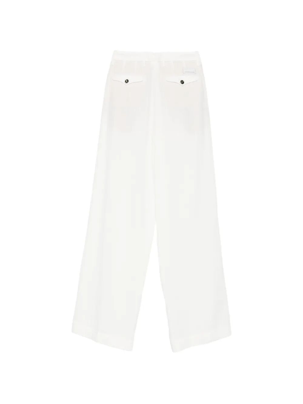 Karen Palazzo White Vi Li Pant