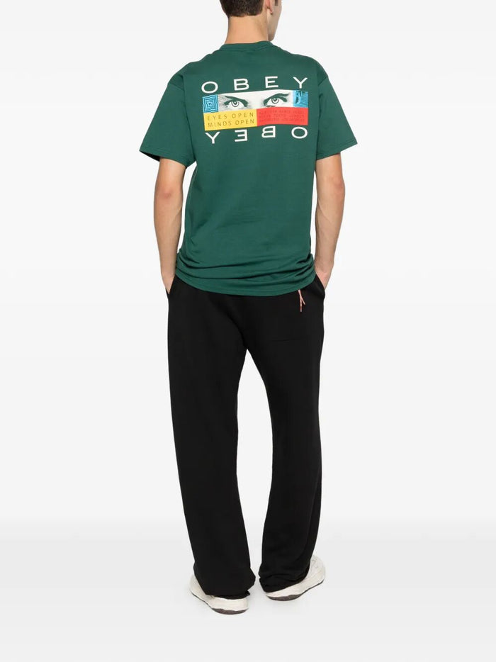 Eyes Open Tee Green Tshirt