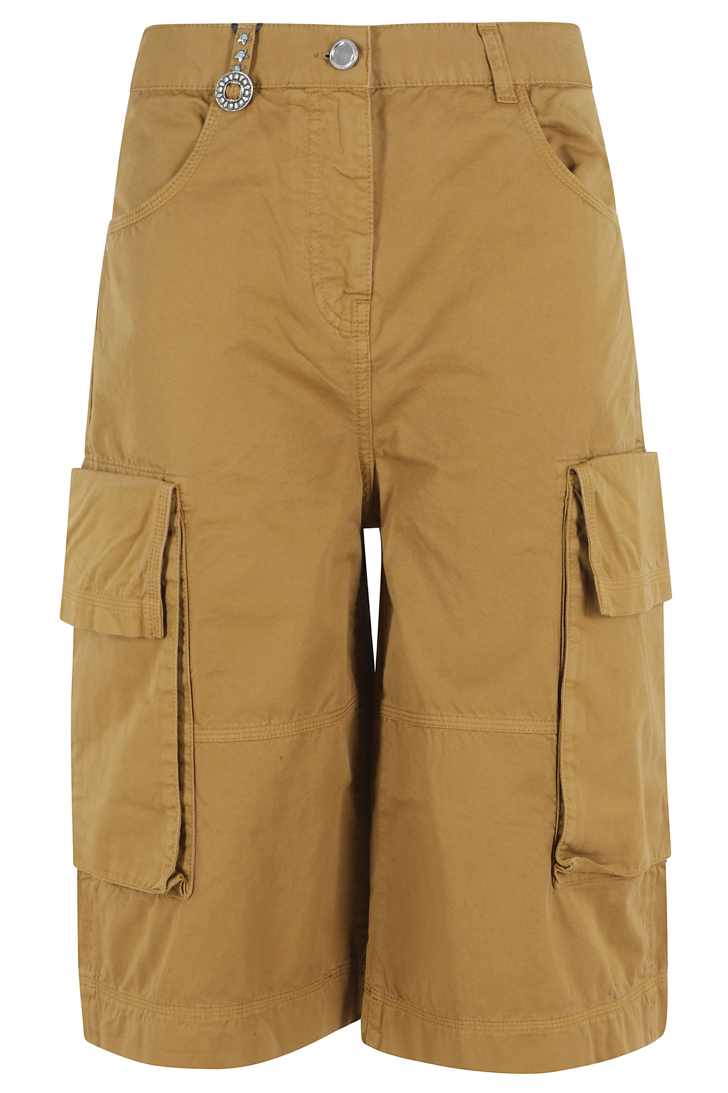 Albareto Bermuda Gabardina Brown Cotone Short