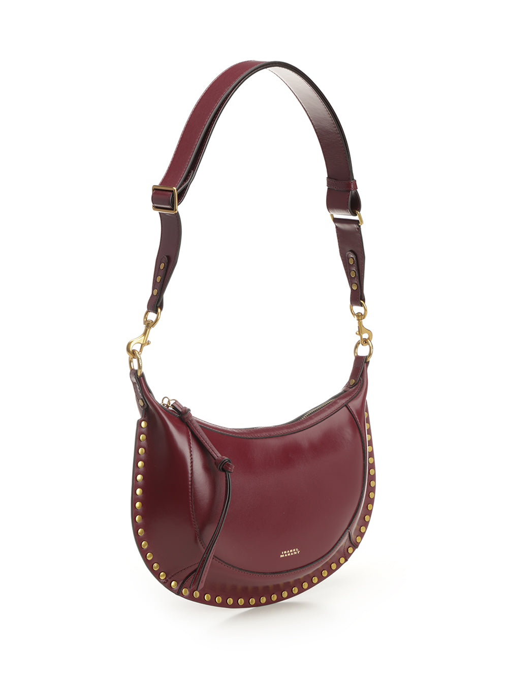 Naoko Studded Bag Bordeaux Crossbody