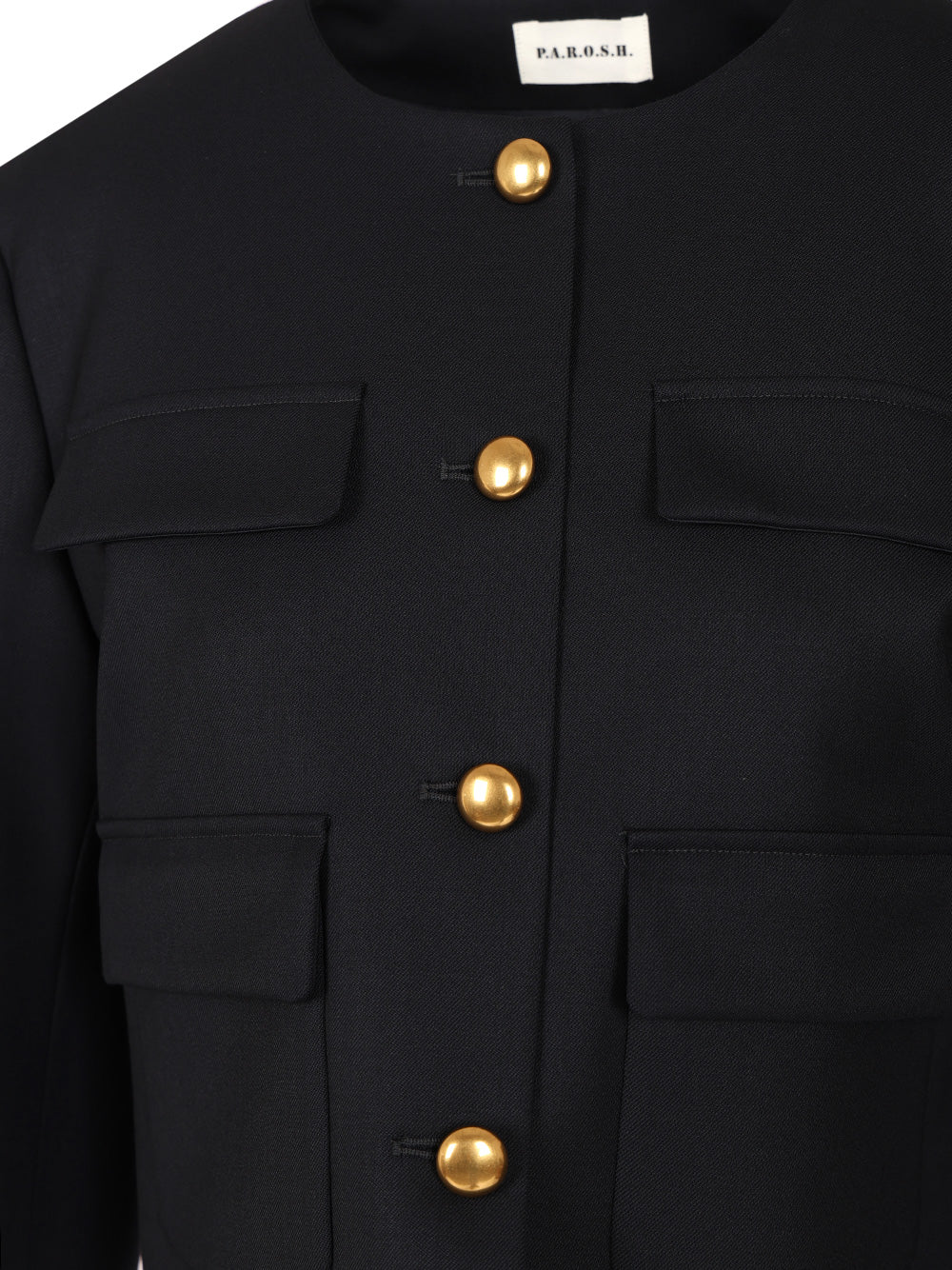 Gabardine jacket Blue Wv Ea