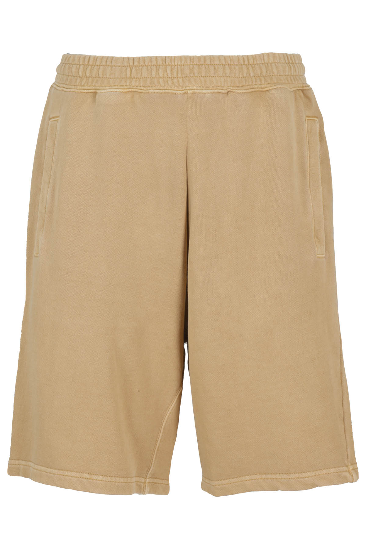 Nelson Sweat Short Brown Cotone