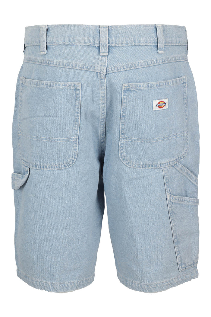 Garyville Denim Shorts Blue Cotone