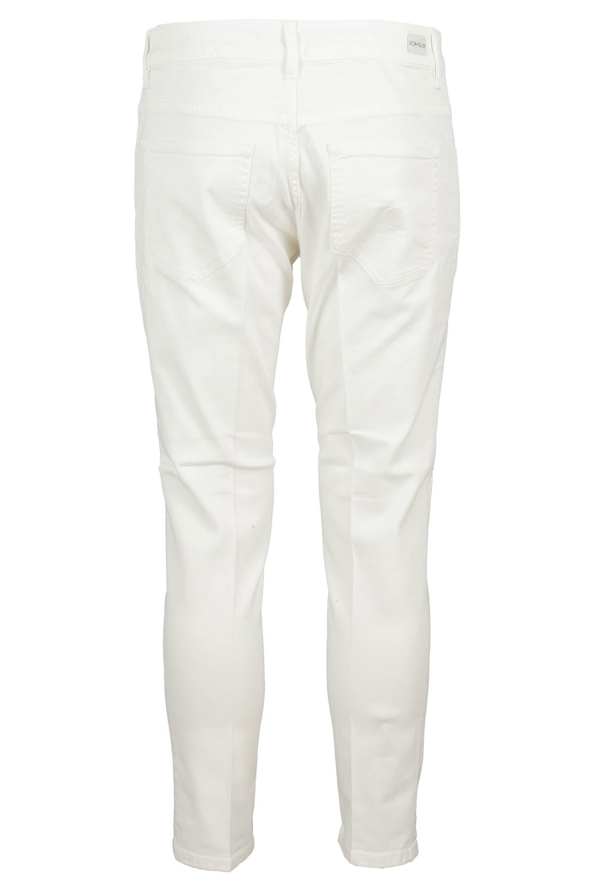 Denim White Cotone Elastico Jean