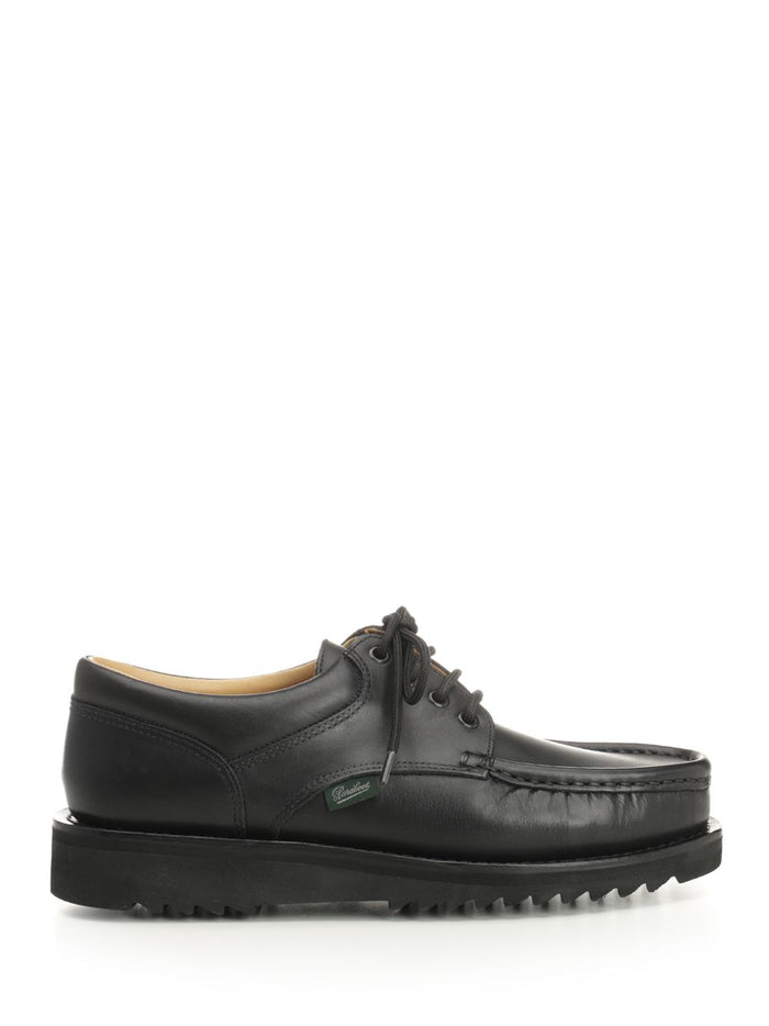 Thiers shoe Black Calf Leather / Rubber Lace-up