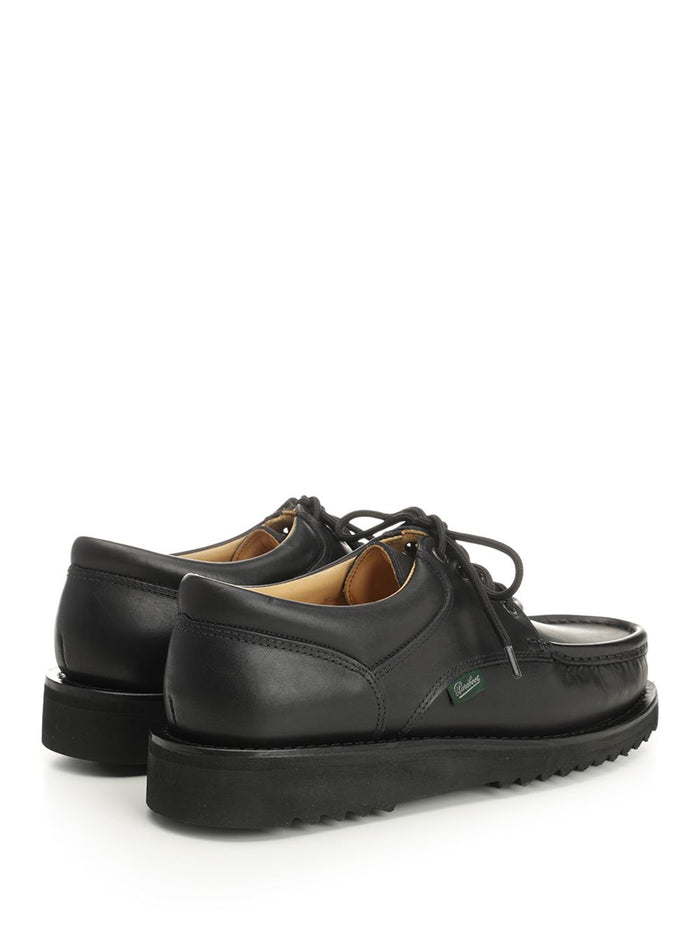 Thiers shoe Black Calf Leather / Rubber Lace-up