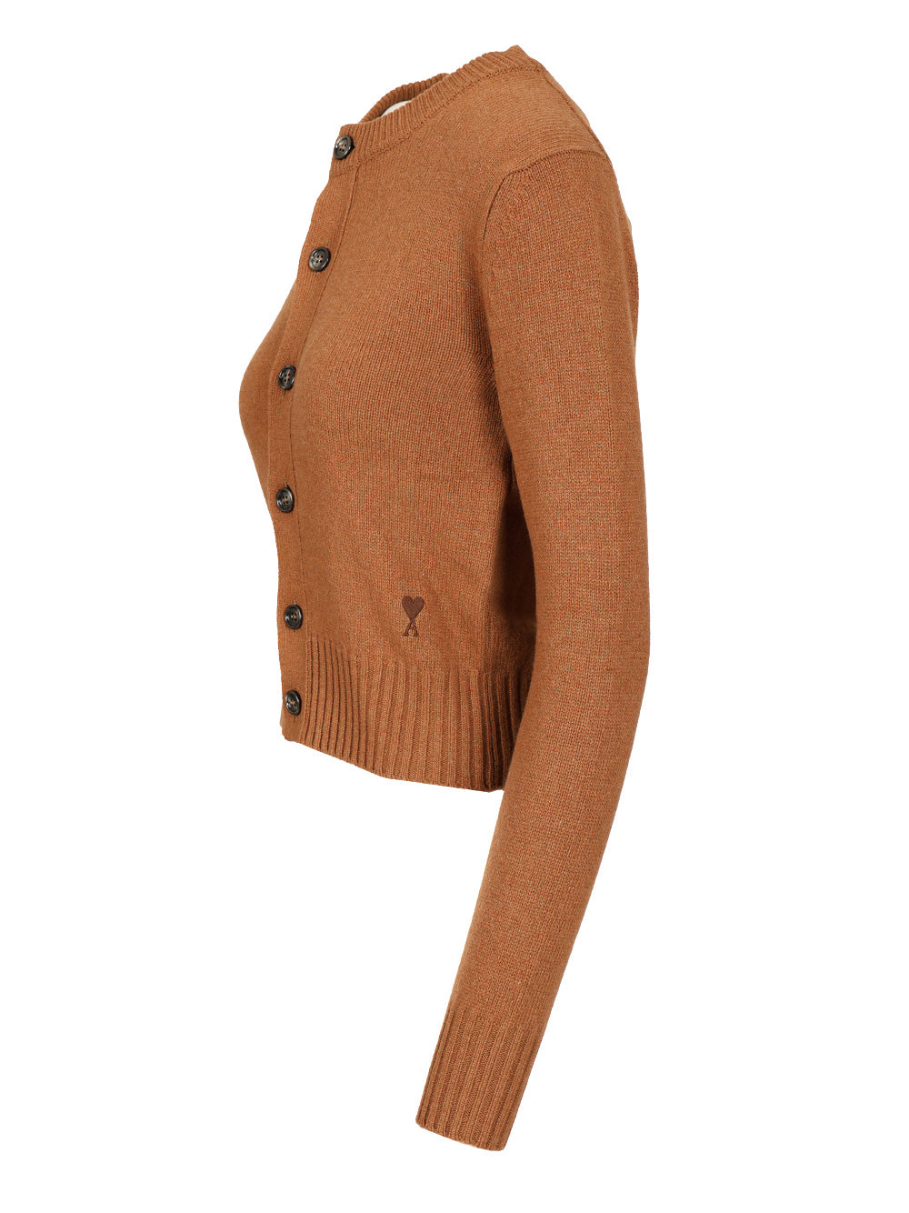 Wool and cashmere cardigan Brown Cachemire Laine(ovis Aries) Knitwear