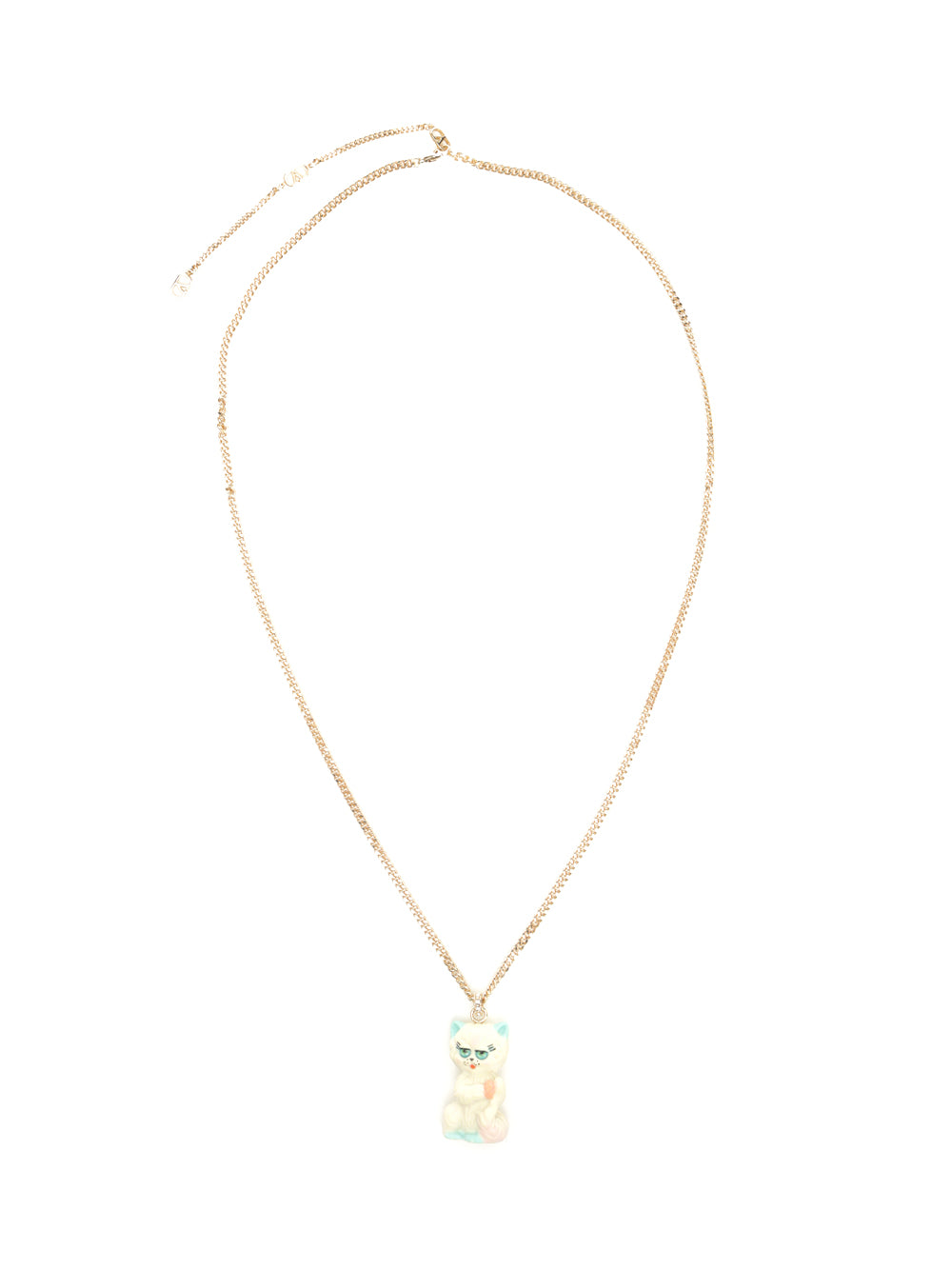 Le Chat necklace Gold Plastic Materials Jewelry