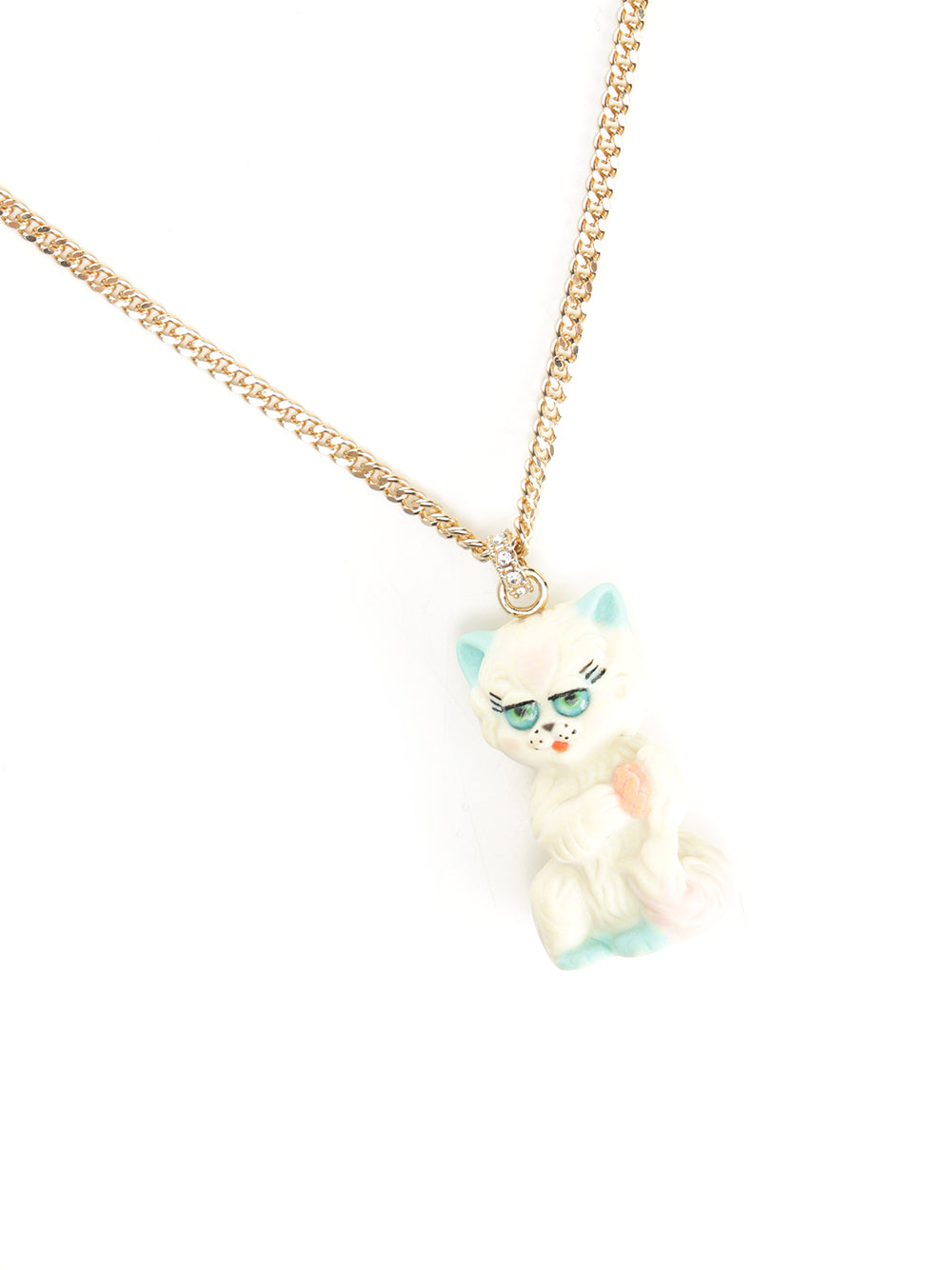 Le Chat necklace Gold Plastic Materials Jewelry