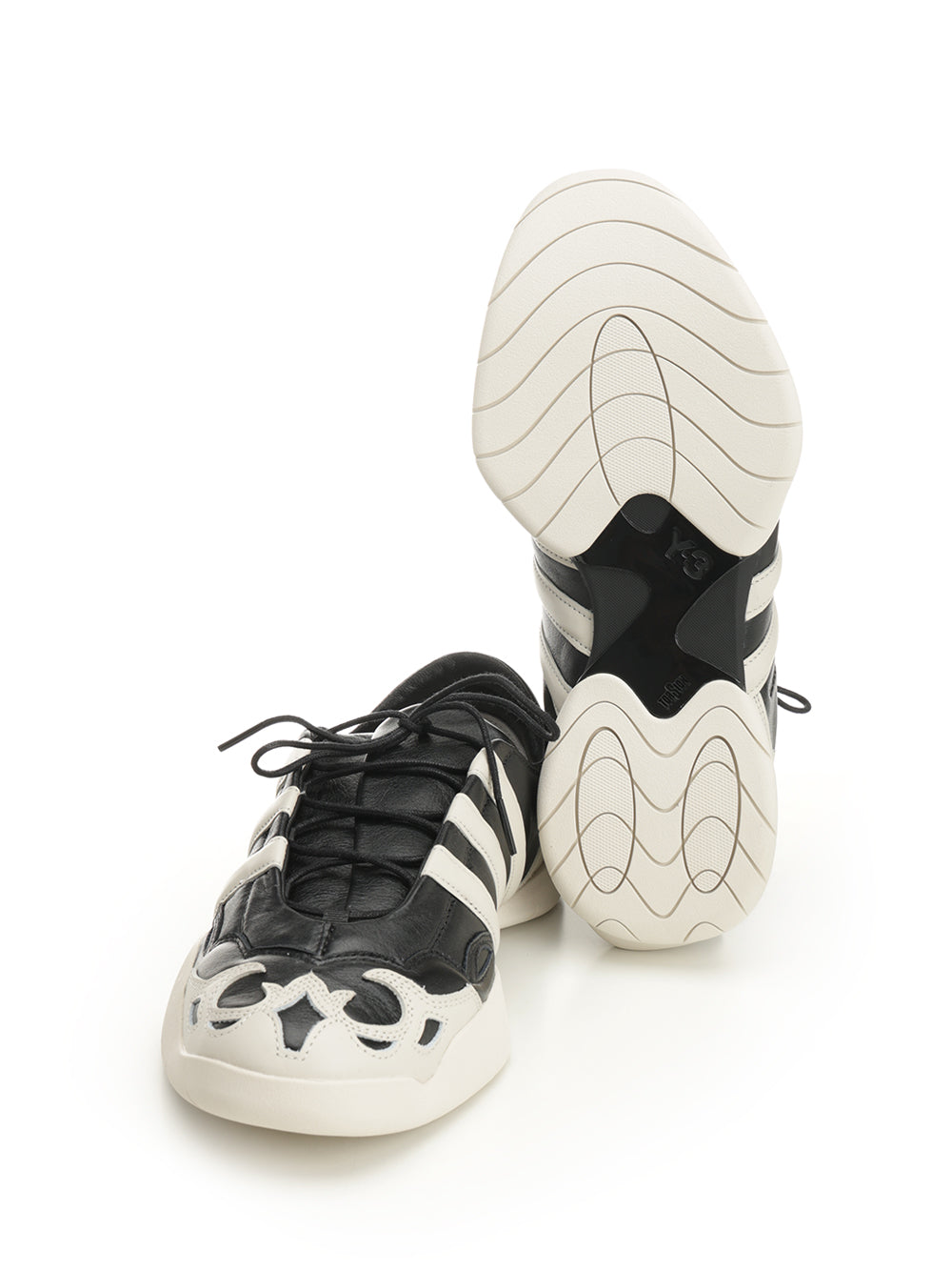 Y-3 Regu 2002 sneaker Black Leather