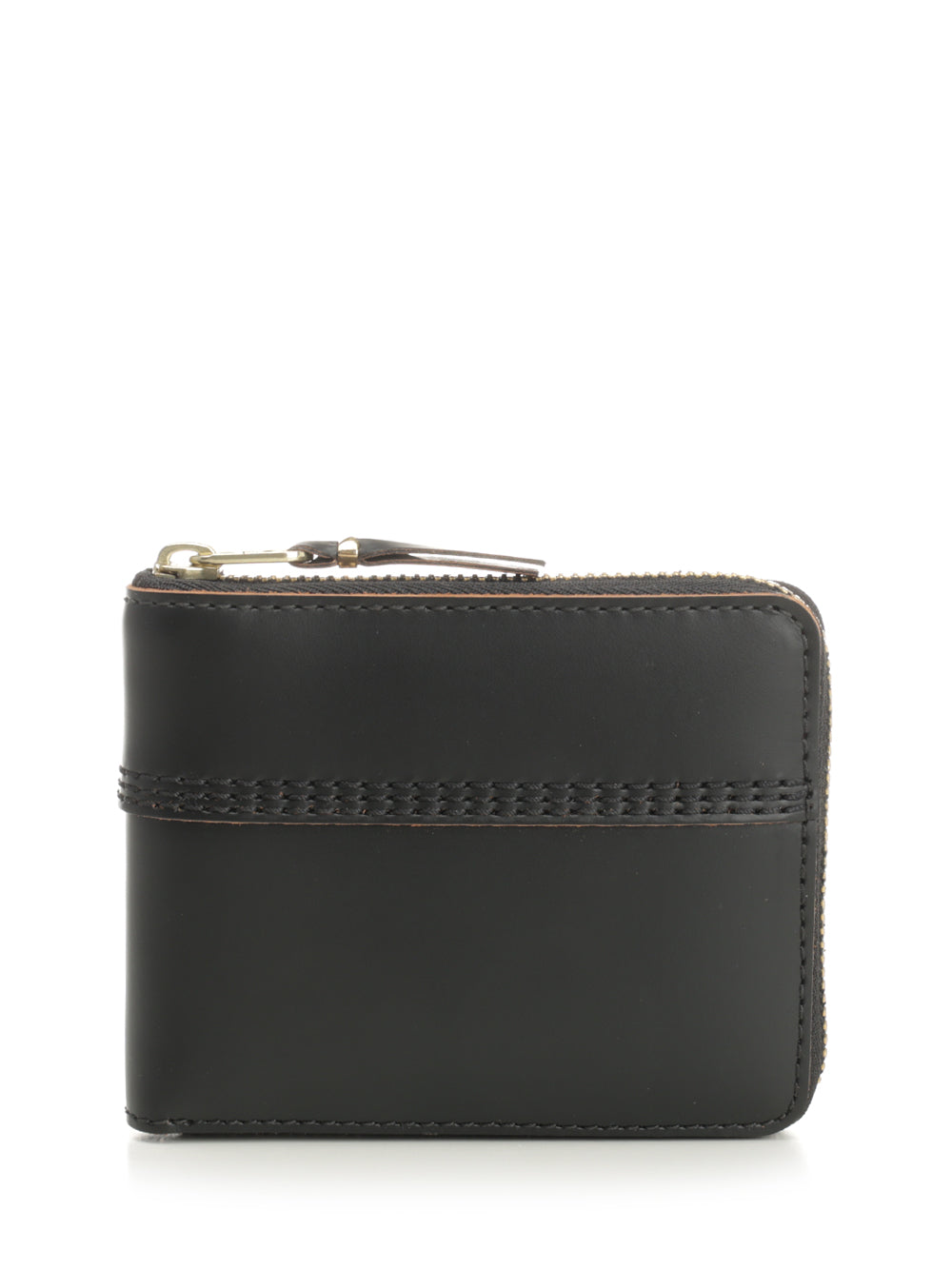 Zip-around wallet Triplestich Black Cowhide Small Leather Goods