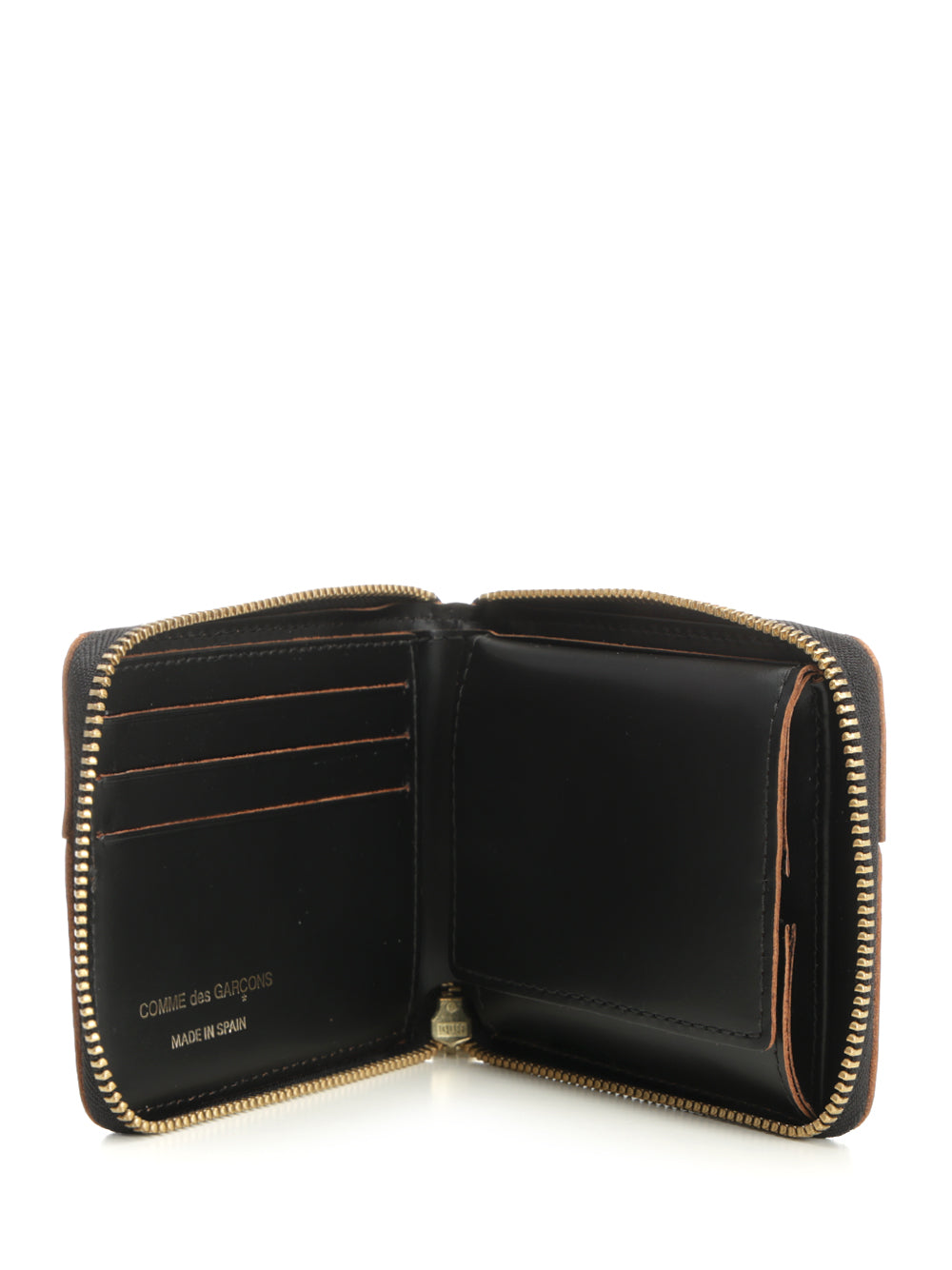 Zip-around wallet Triplestich Black Cowhide Small Leather Goods