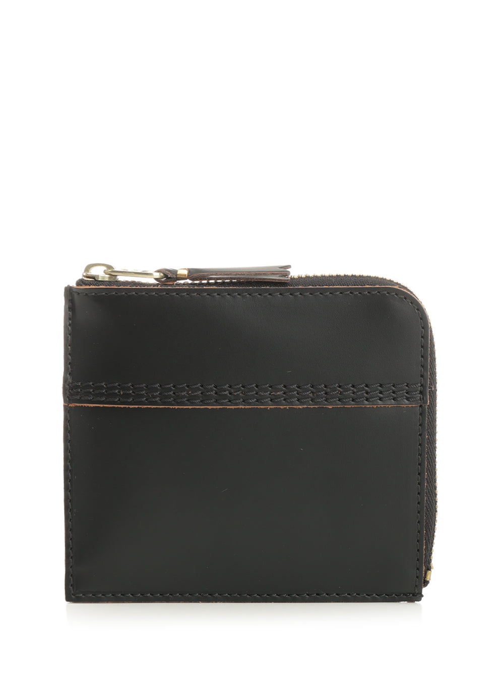 Zip-around wallet Triplestich Black Cowhide Small Leather Goods