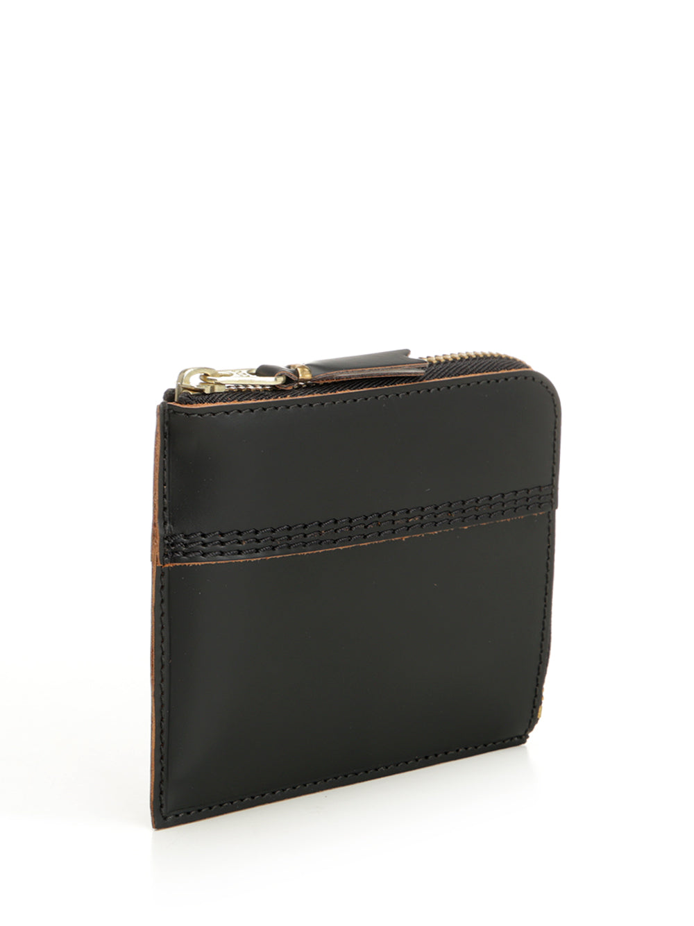Zip-around wallet Triplestich Black Cowhide Small Leather Goods