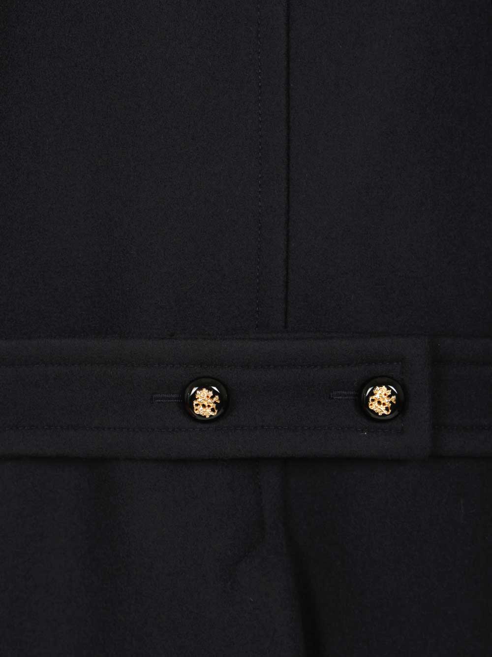 Wool Pea Coat Blue