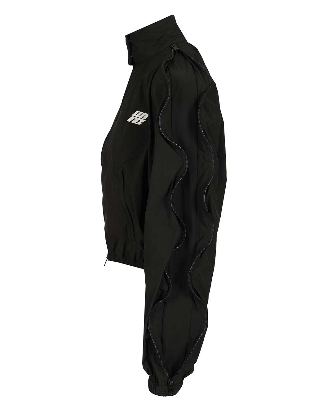 Oversized Tracksuit Jacket Black