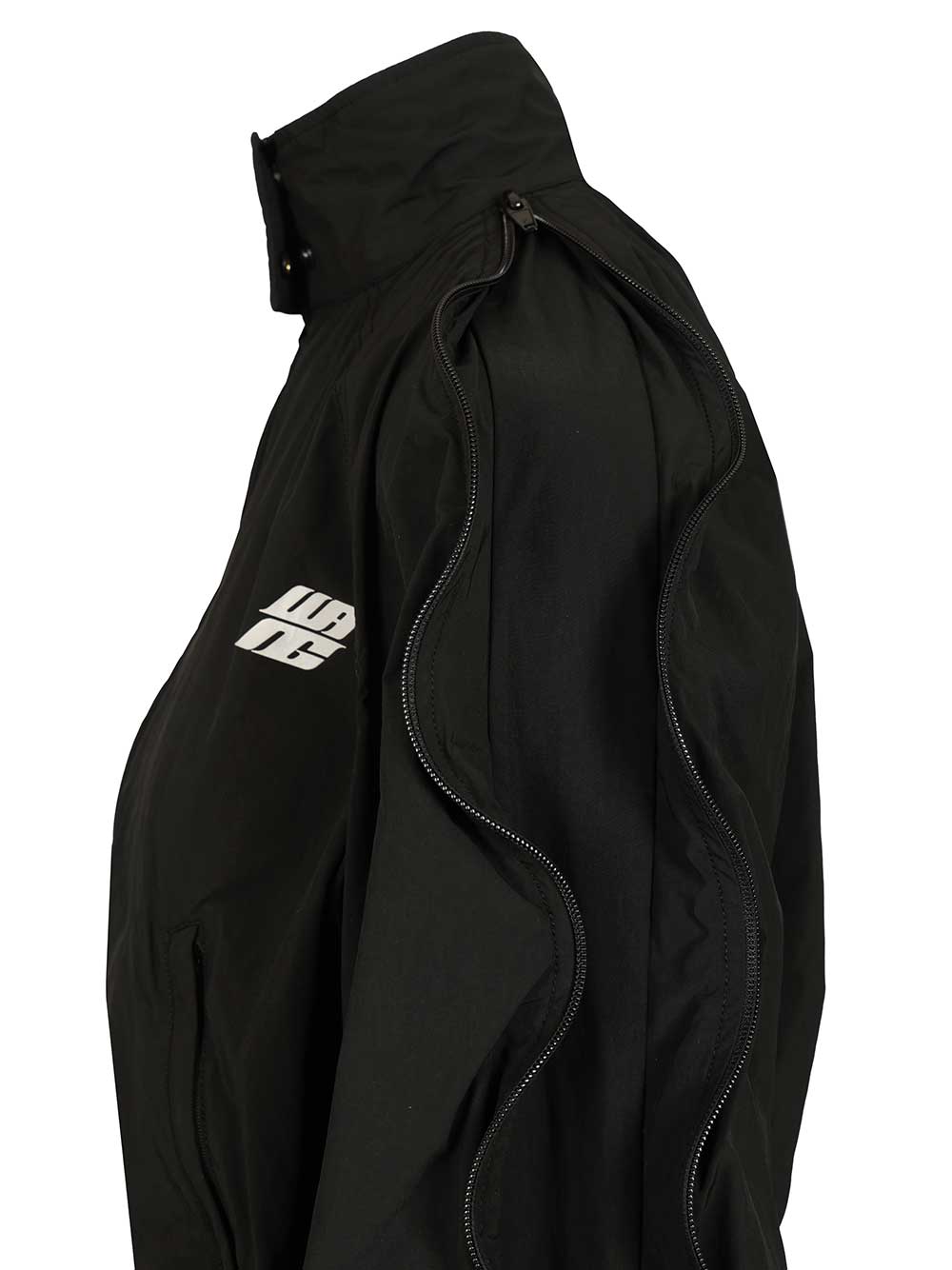 Oversized Tracksuit Jacket Black