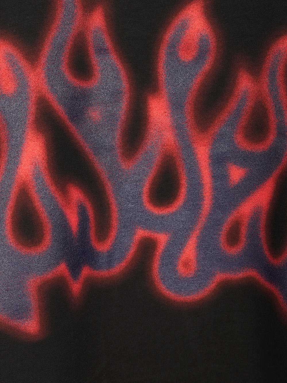 Flames Over Tee Cotton T-shirt