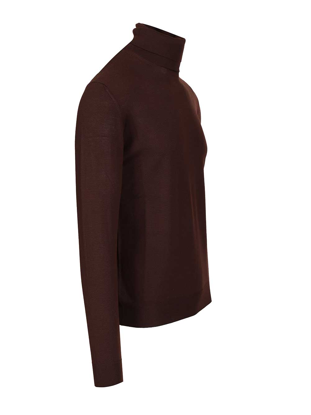 Wool turtleneck Brown Knitwear