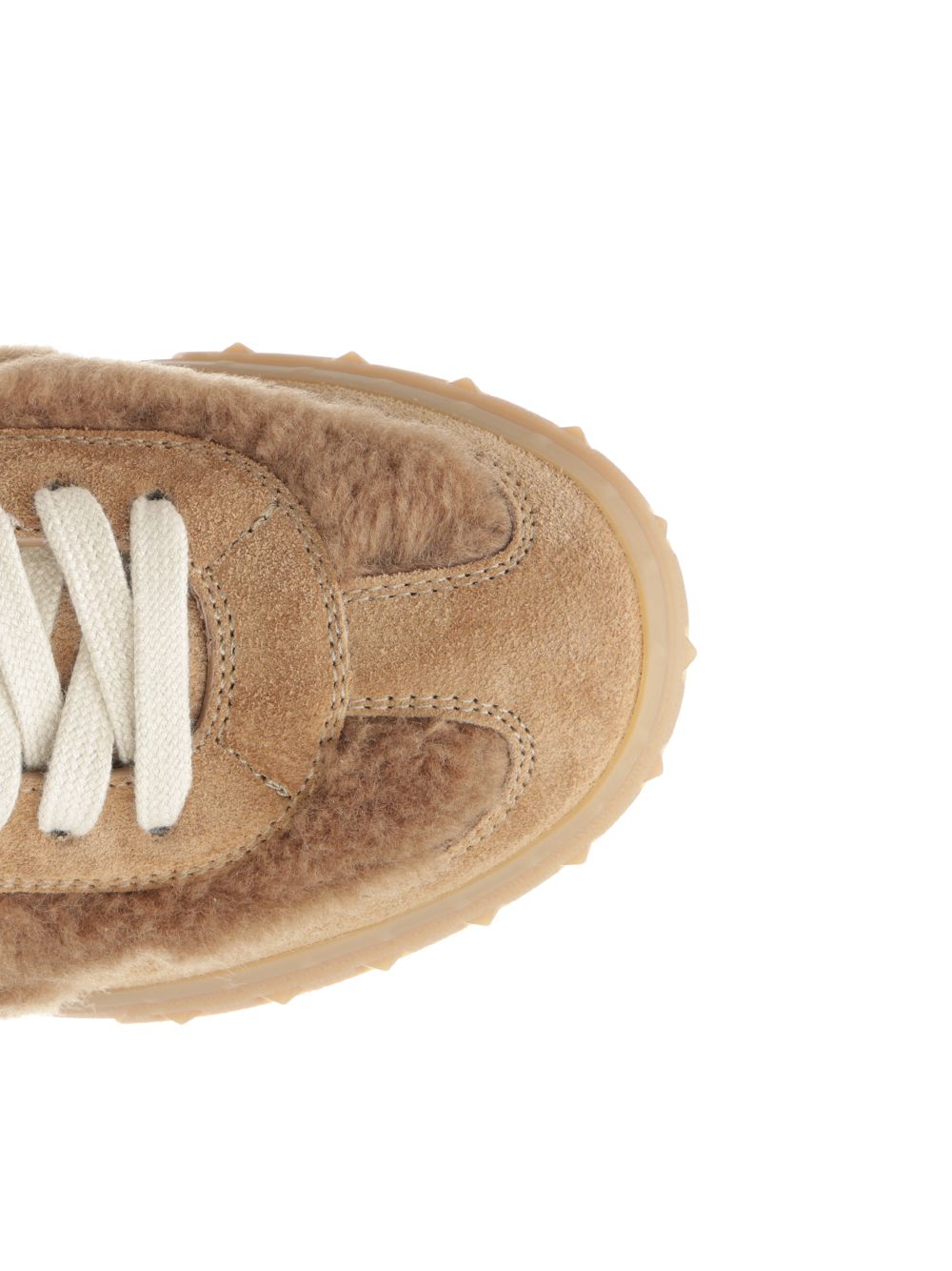 Upvillage Sneaker Beige Wool Polyester