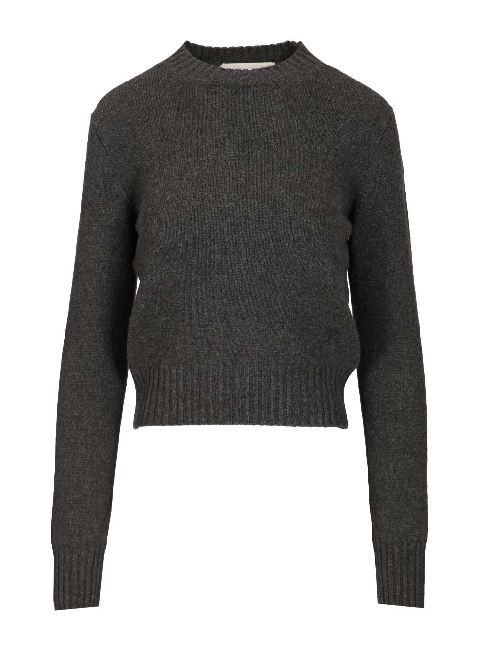 Wool and cashmere sweater Black Cachemire Laine(ovis Aries) Knitwear