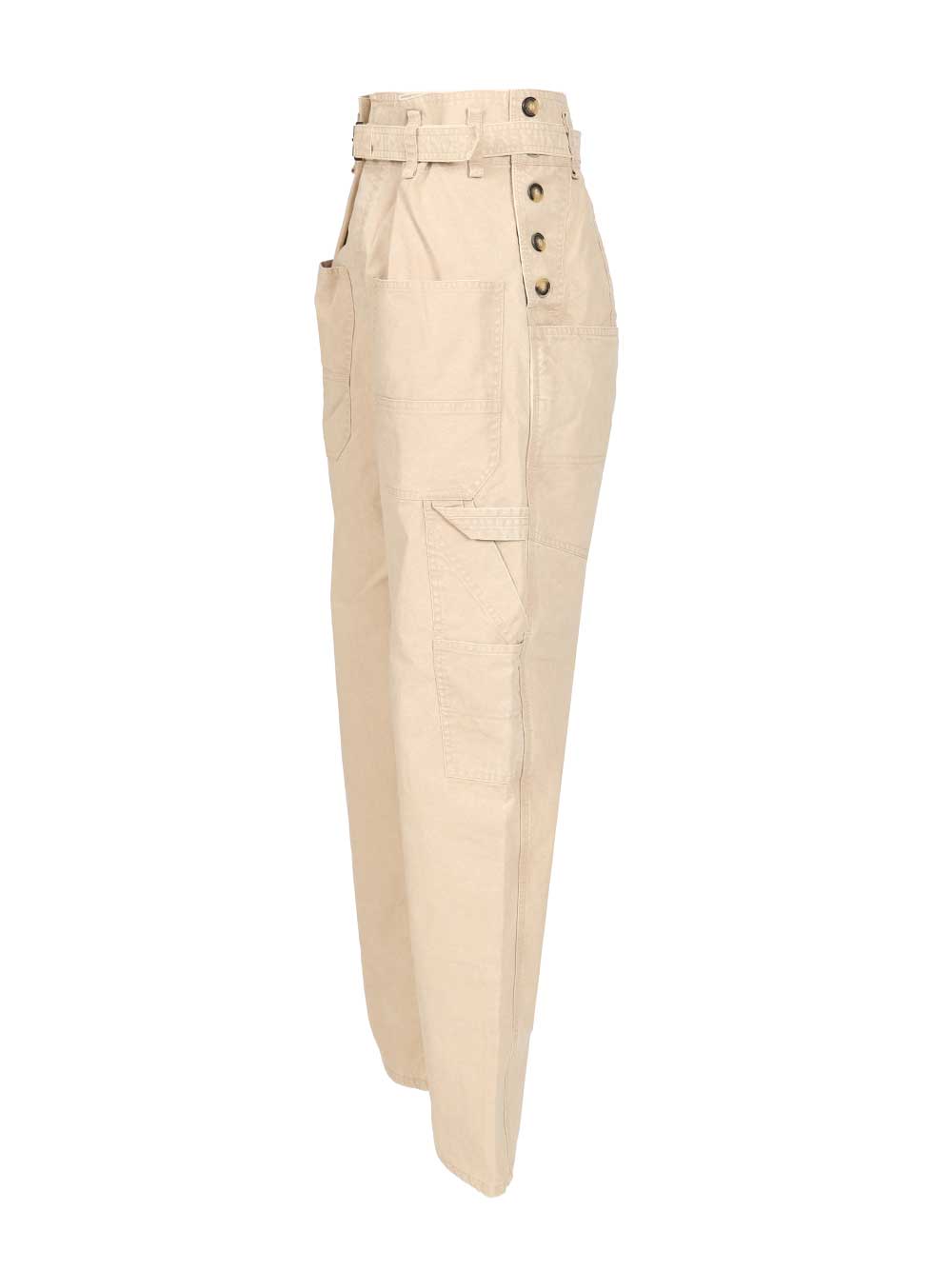 Mathilda Workwear Trousers Beige