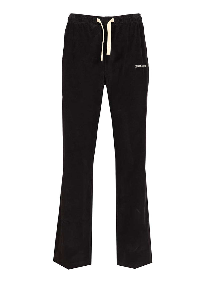 Cotton Trousers Black