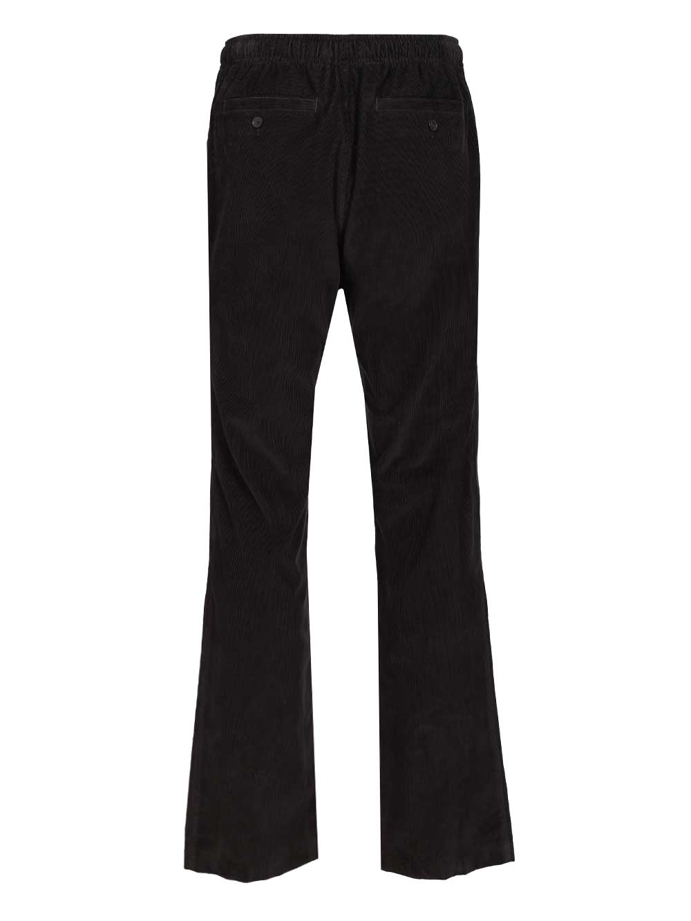 Cotton Trousers Black
