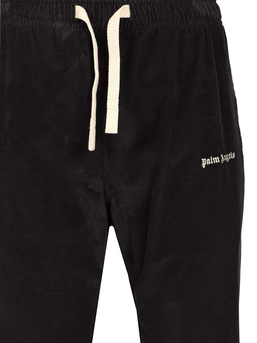 Cotton Trousers Black