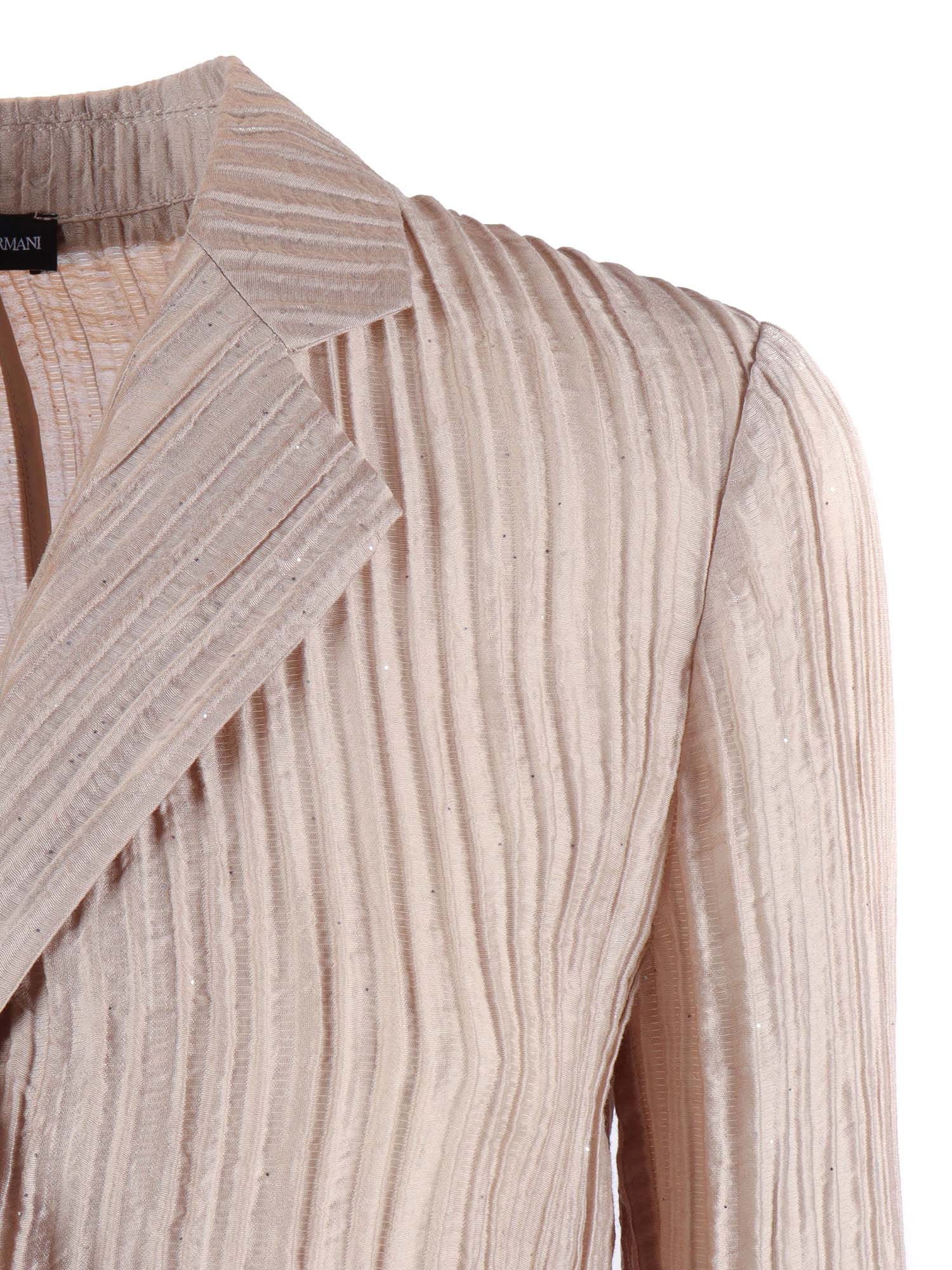 BLAZER Beige Lyocell Polyamide Jacket