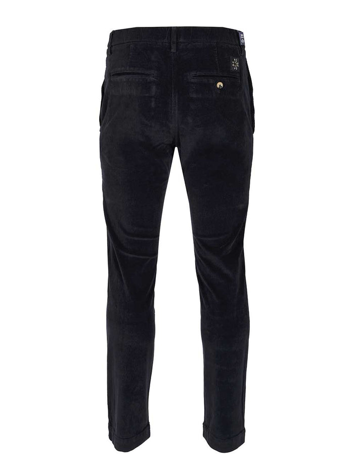 Slim fit trousers Blue Co Ea