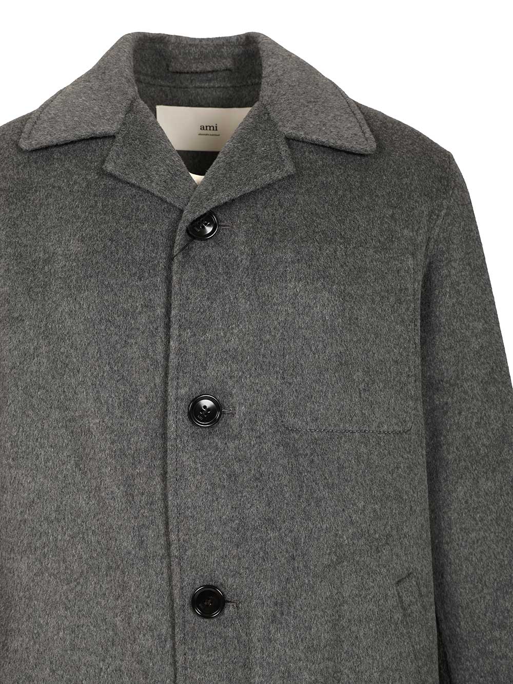 car coat Grey Wool Cashmere