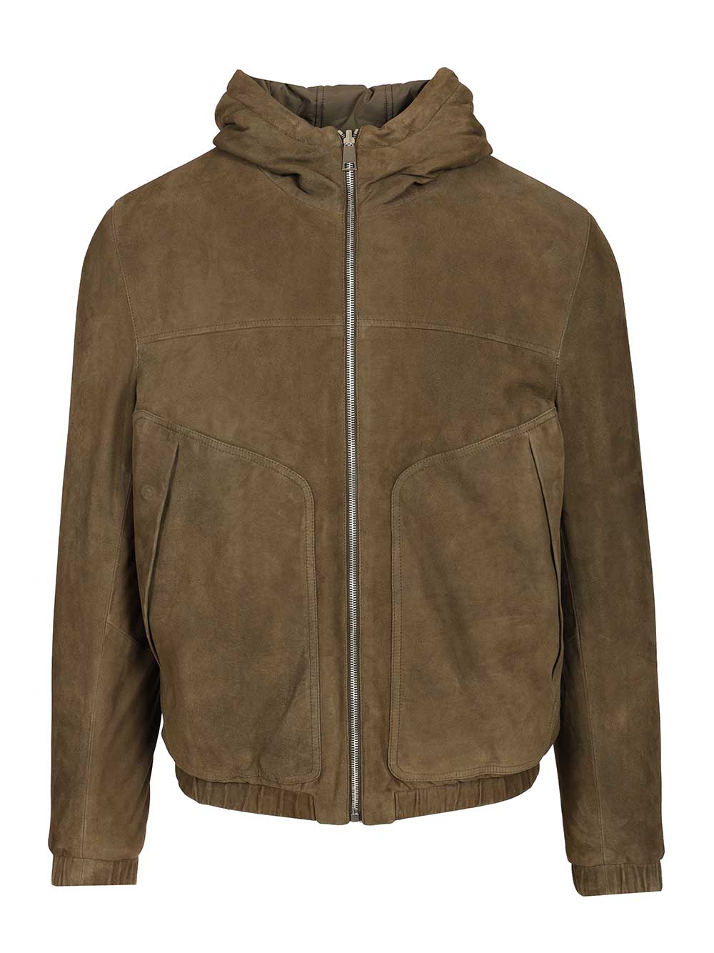 Coyle Reversible Jacket Green Leather