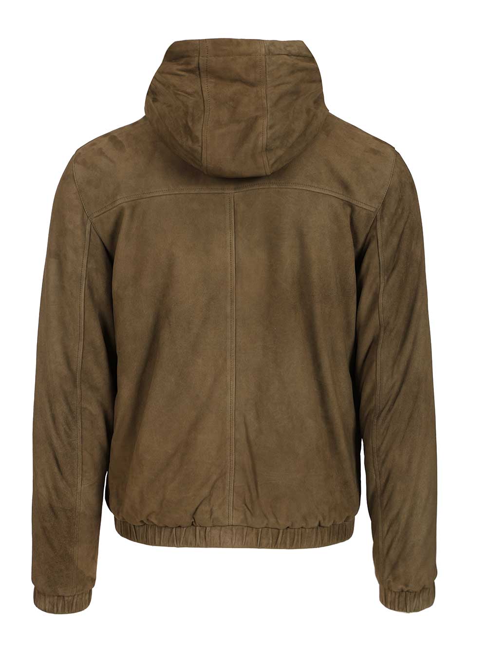Coyle Reversible Jacket Green Leather