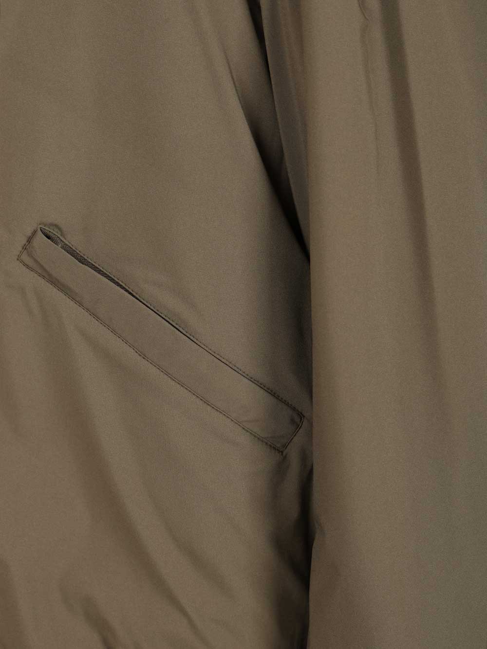Coyle Reversible Jacket Green Leather