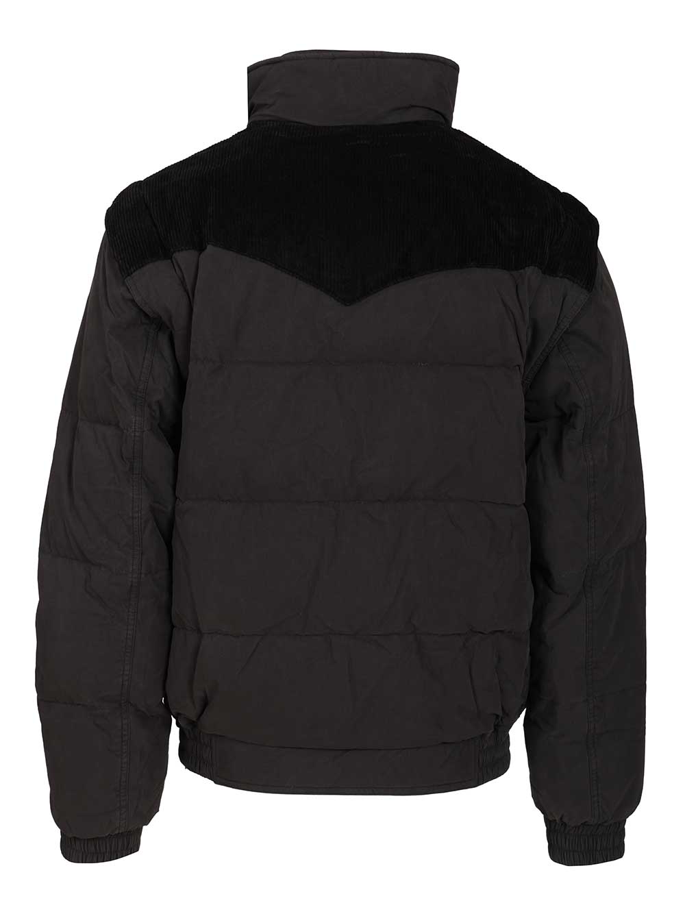 Dawson Short Down Jacket Black Cotton