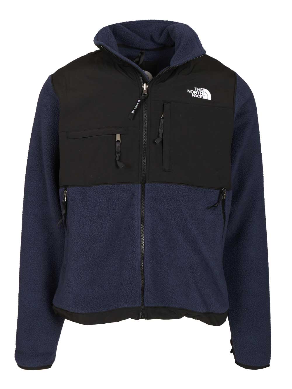 Retro Denali Jacket Blue Polyester Knitwear